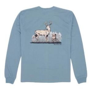 Deer Season LS Steel Blue - Properly Tied | The Perfect Pair